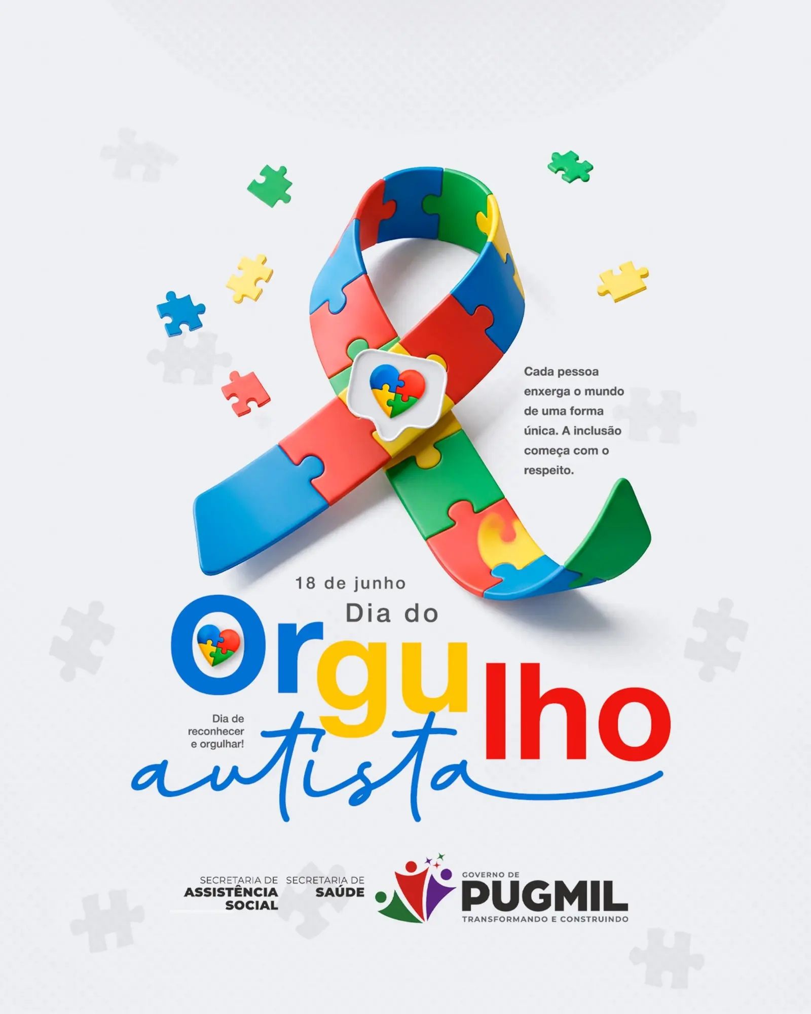 Inclusão se faz Todos os Dias: Pugmil reforça o compromisso com o respeito às pessoas Autistas